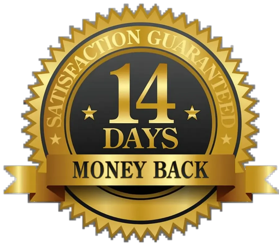 Apollo AI 14-day refund guarantee seal